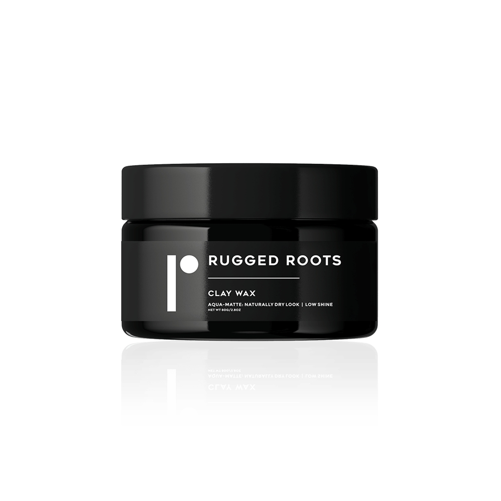 Rugged Roots Natural Matte Clay Wax Container