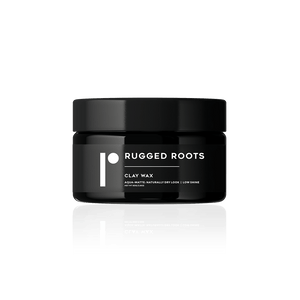 Rugged Roots Natural Matte Clay Wax Container